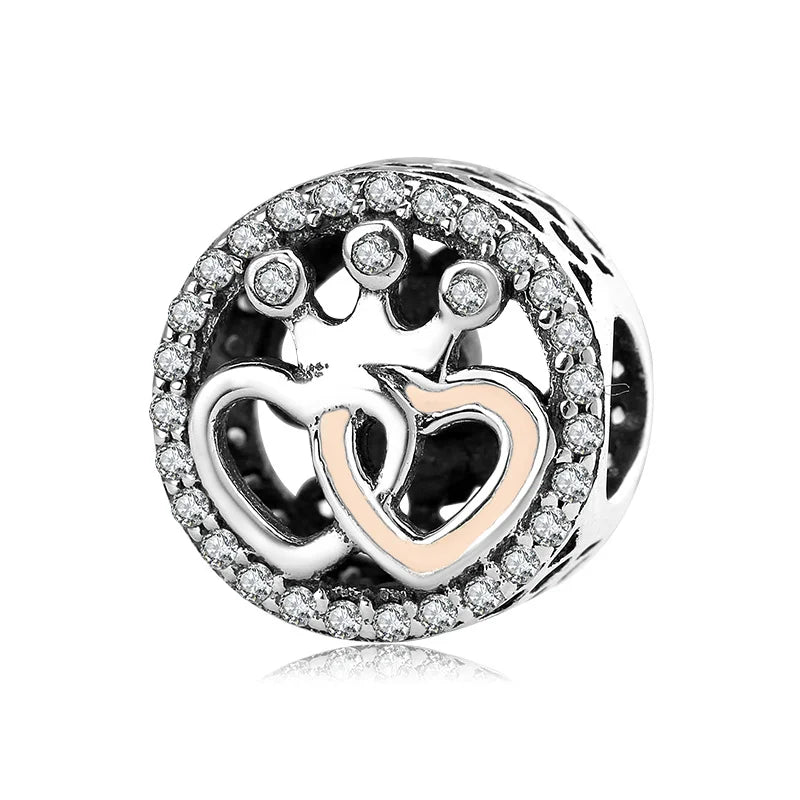 Heart Crown Beads