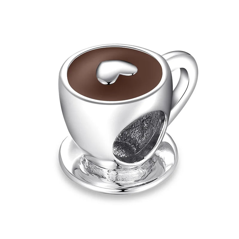 Love Heart coffee beads