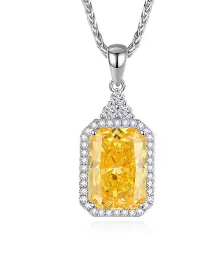 Square Pendant Necklace