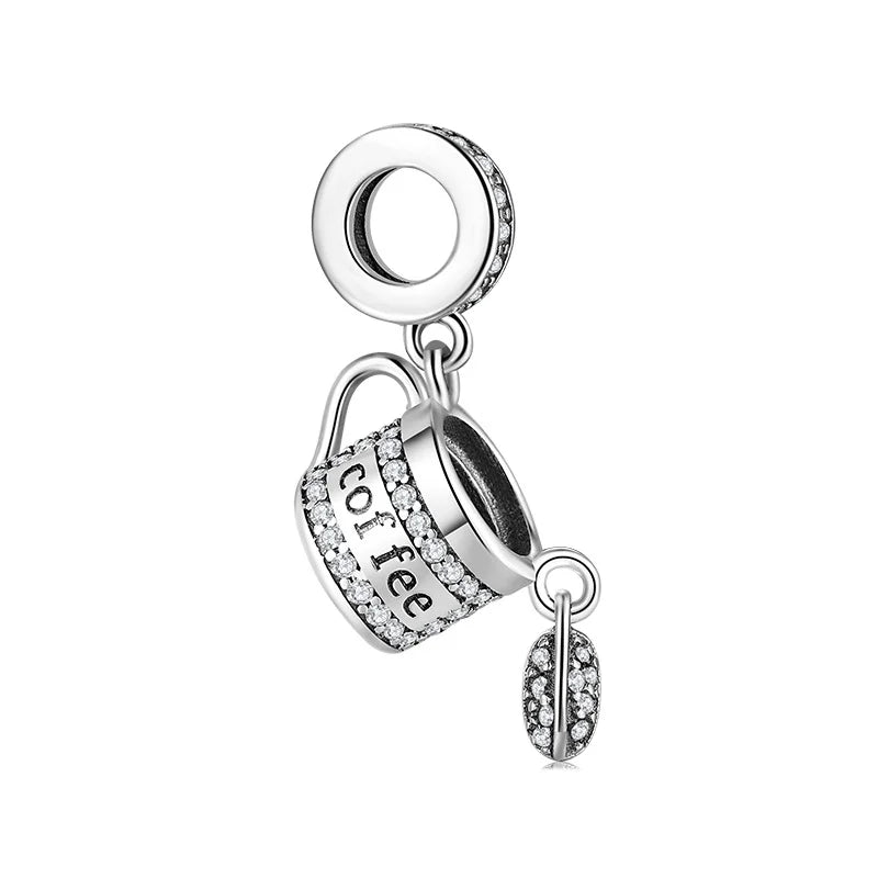 Coffee cup pendant
