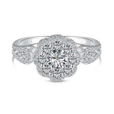 Beautiful Bloom Silver Ring