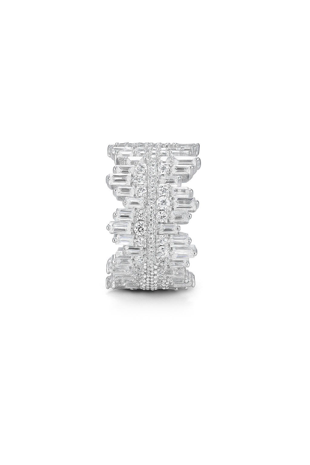 Zircon Crown Ring