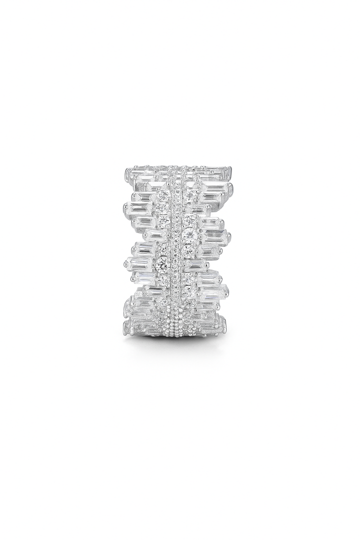 Zircon Crown Ring