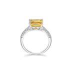 Zirconia Solitaire Ring