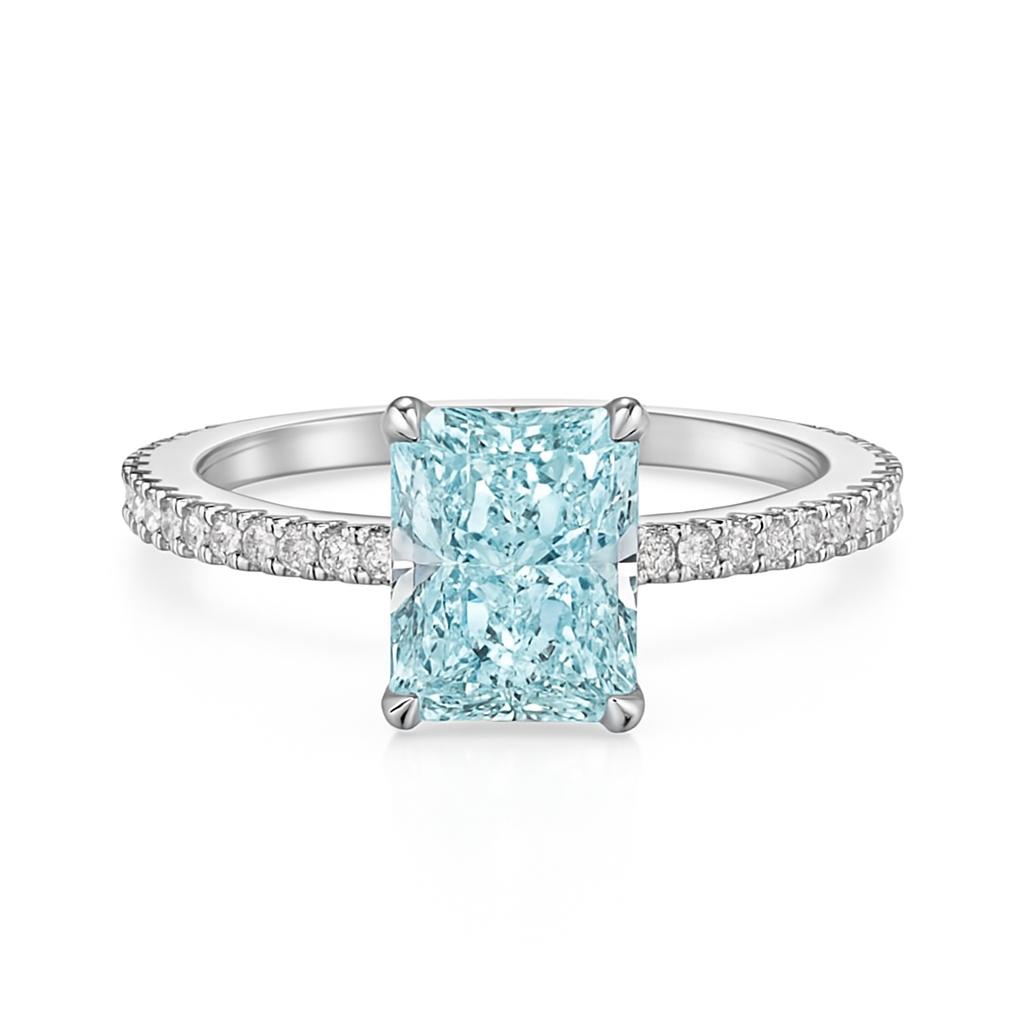 Solitaire Zircon Ring
