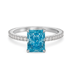 Solitaire Zircon Ring