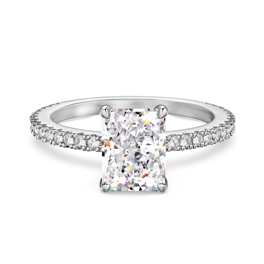 Solitaire Zircon Ring