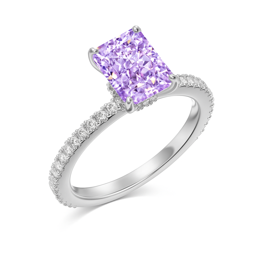 Solitaire Zircon Ring