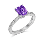 Solitaire Zircon Ring