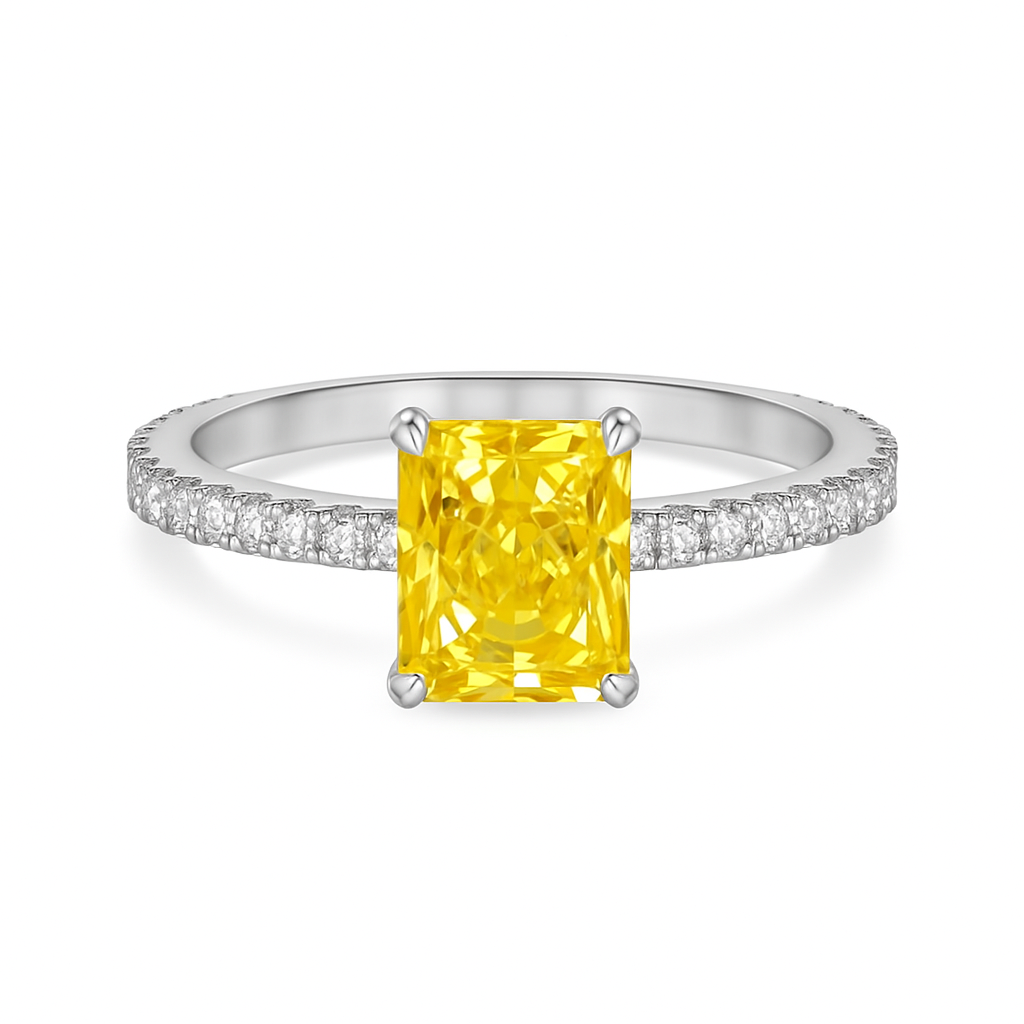 Solitaire Zircon Ring