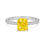 Solitaire Zircon Ring