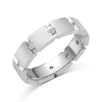 Geometric Zirconia Ring