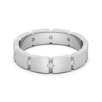 Geometric Zirconia Ring