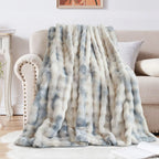 Faux Fur Bubble Blanket