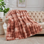 Faux Fur Bubble Blanket