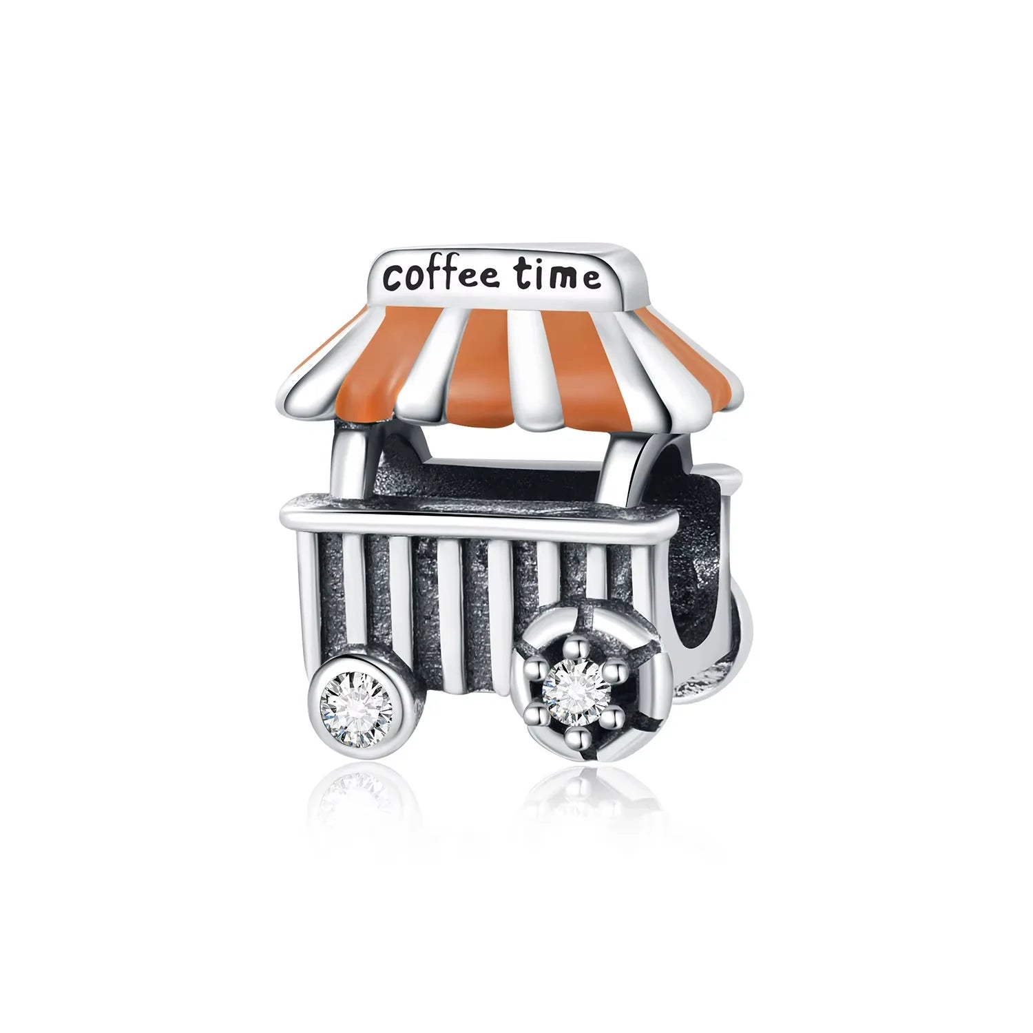 Coffee Car Bead Charm