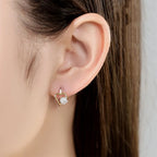 Pet Paw Heart Earrings