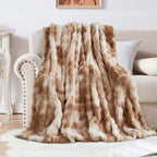 Faux Fur Bubble Blanket