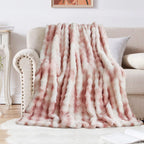 Faux Fur Bubble Blanket