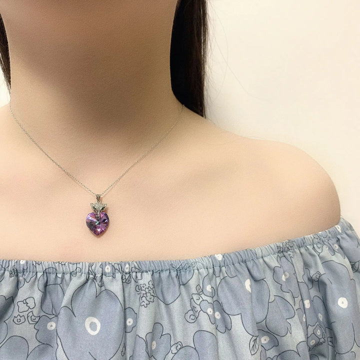 Fox Love Heart Necklace