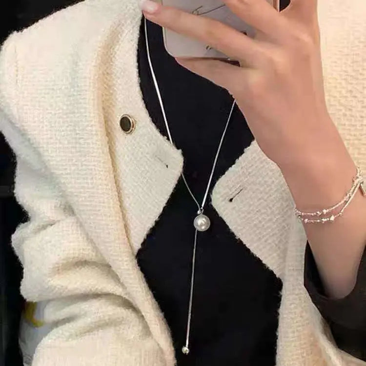 Women's Pearl Pendant Necklace