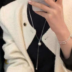 Women's Pearl Pendant Necklace