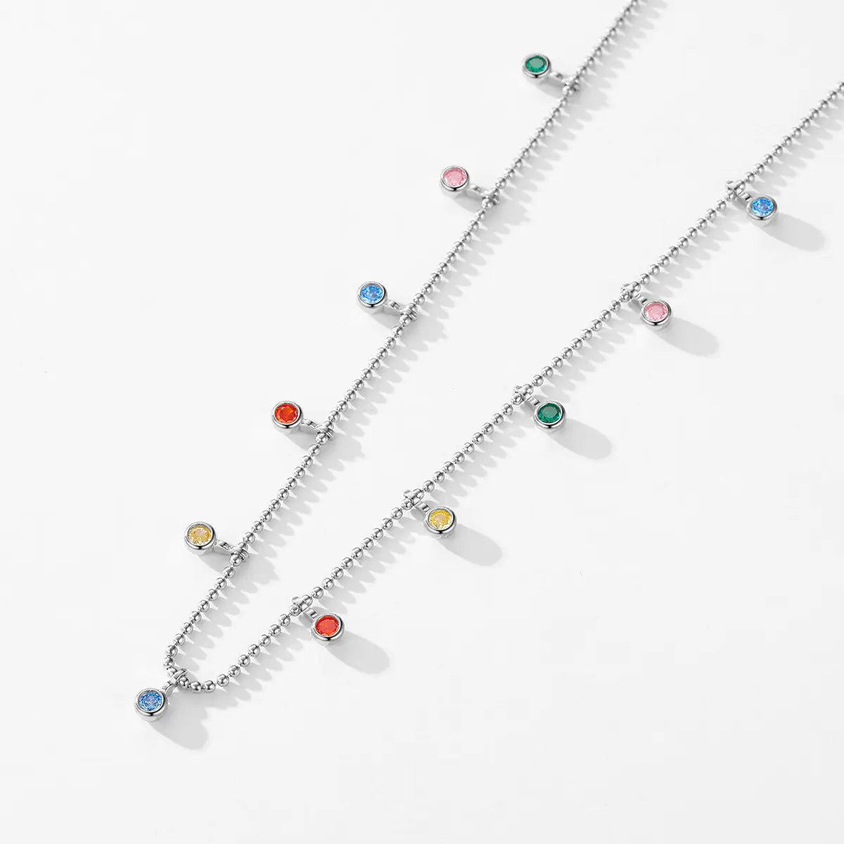 Colorful Drop Necklace