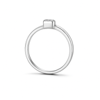 Princess Cut Moissanite Ring