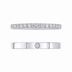 Luxury Unisex 1CT Moissanite Statement Ring in 925 Sterling Silver