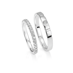 Luxury Unisex 1CT Moissanite Statement Ring in 925 Sterling Silver