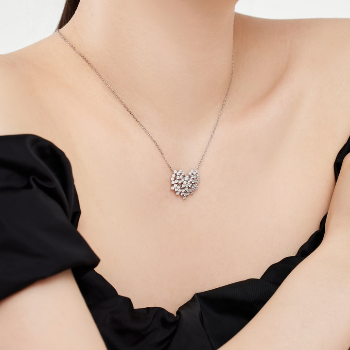 Silver Heart Pendant necklace