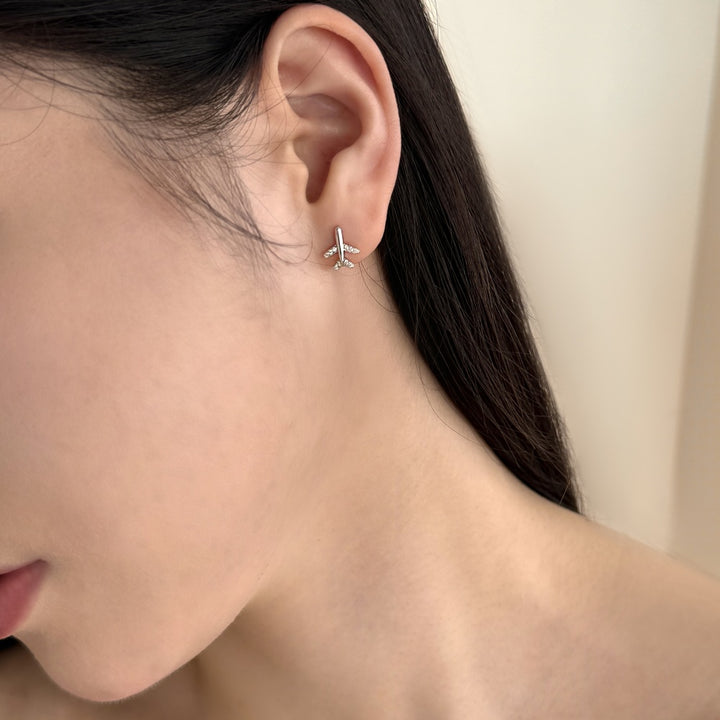 Airplane Earrings