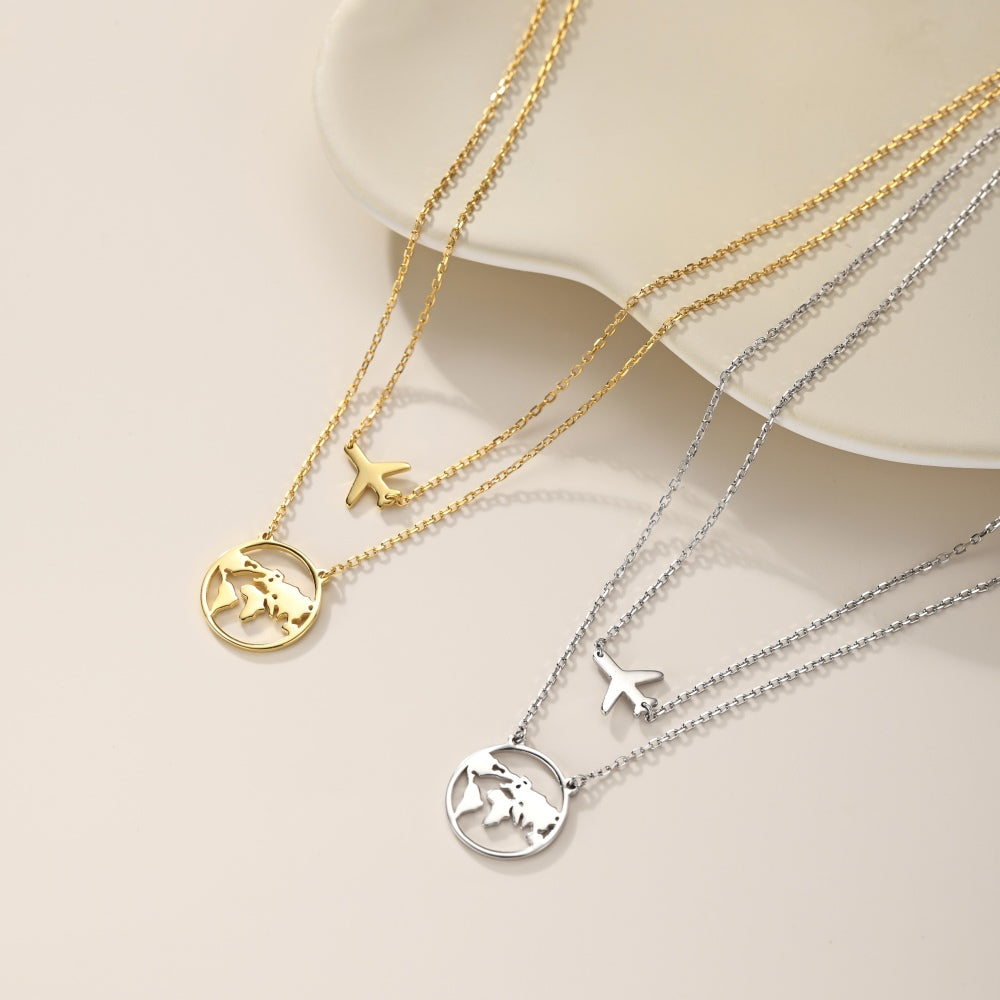 Globetrotter Gold Necklace