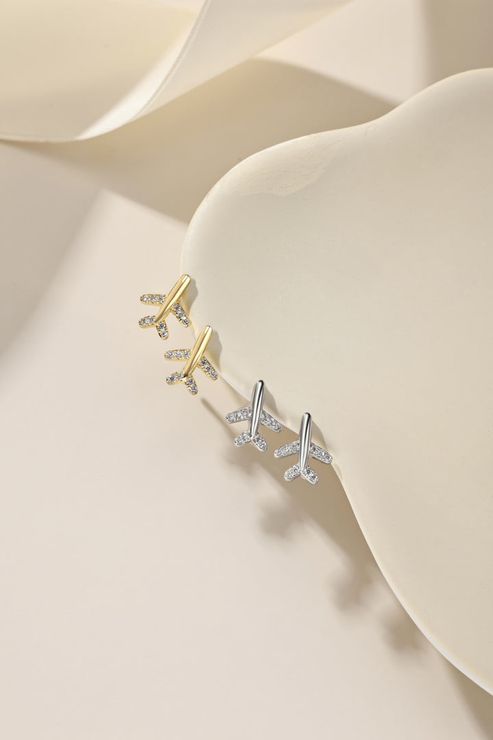 Airplane Earrings