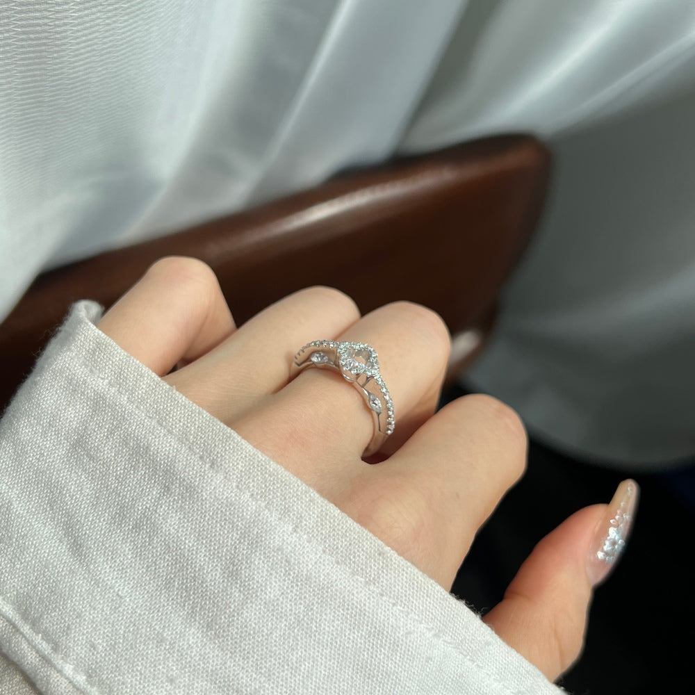 Anillo de plata Dualidad