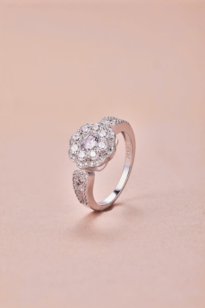 Beautiful Bloom Silver Ring