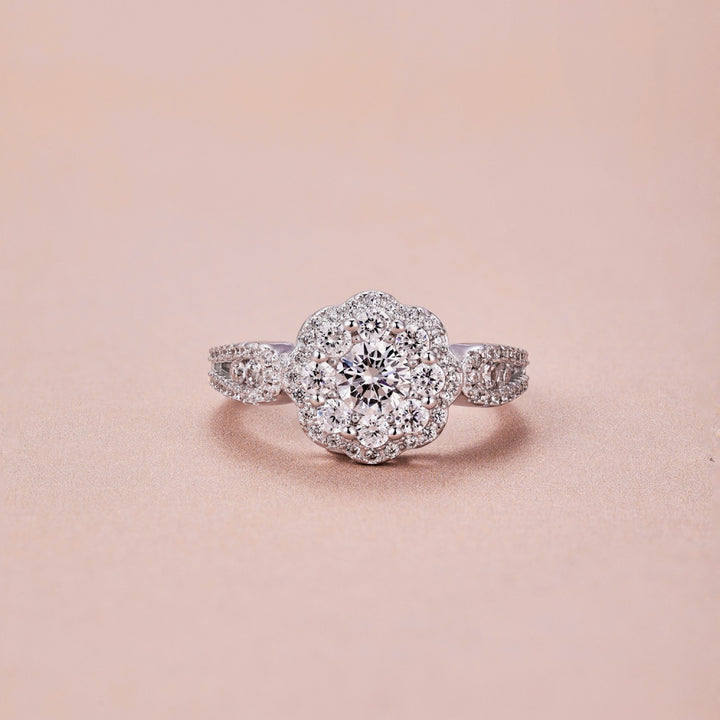Beautiful Bloom Silver Ring