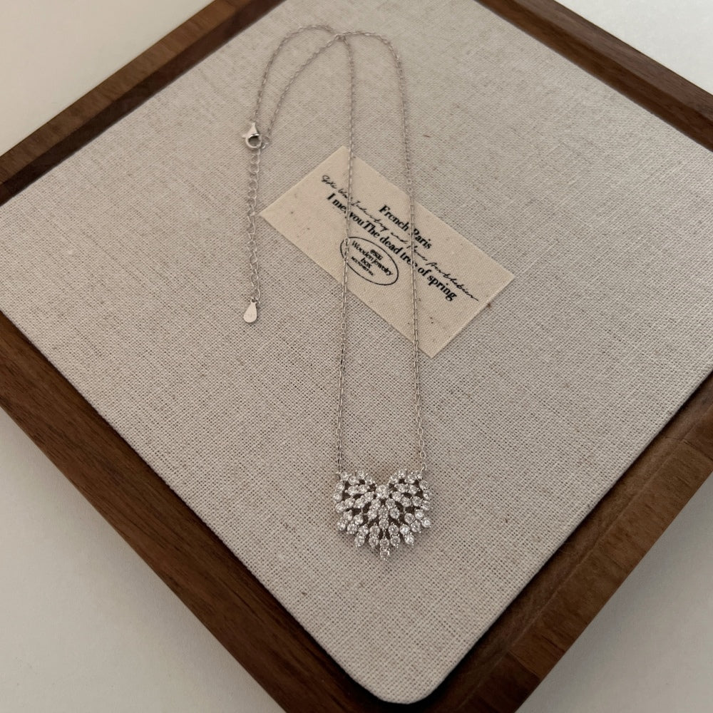 Silver Heart Pendant necklace