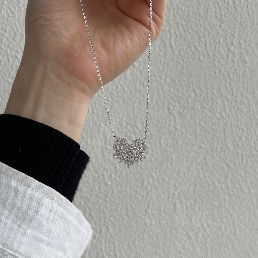 Silver Heart Pendant necklace