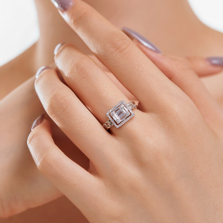 Open Chain Ring