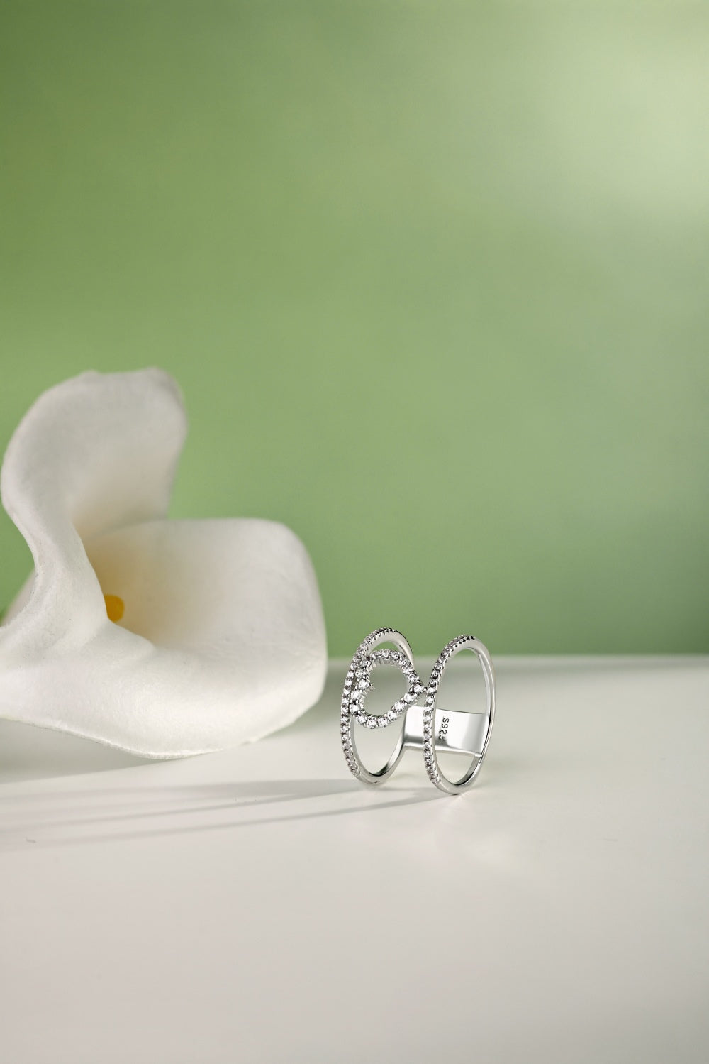 Anillo de amor envuelto