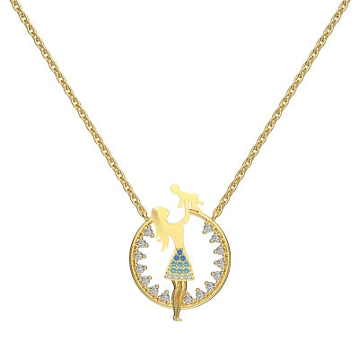 Motherhood Gold Necklace