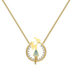 Motherhood Gold Necklace