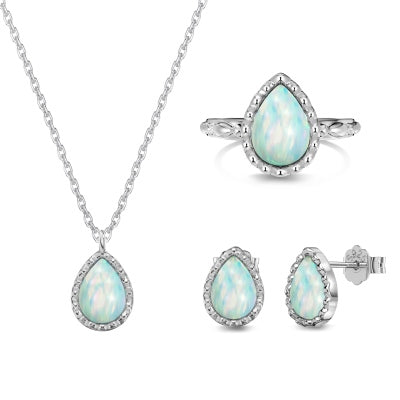 Teardrop Opal Set