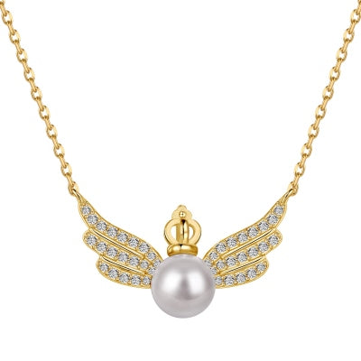 Papal Pearl Gold Necklace