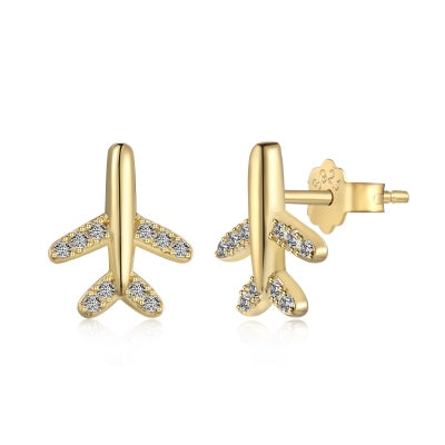 Airplane Earrings