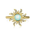 Opal Sun Ring