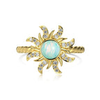 Opal Sun Ring