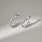 Áretes deslumbrantes de 11 mm