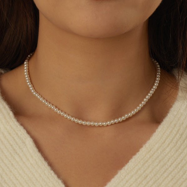 4mm Pearl Necklace